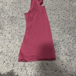 Athleta Pink Cut Out Sleeveless Tank Top